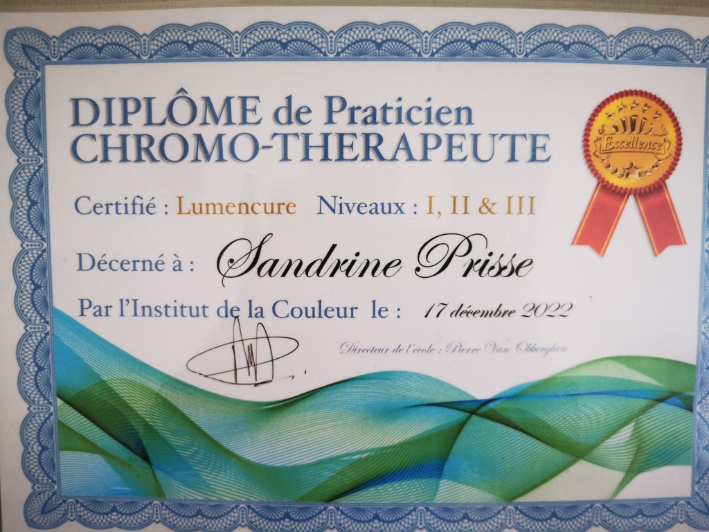 photo diplome Sandrine Henno