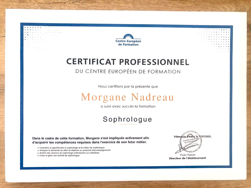 photo diplome Morgane Lorin