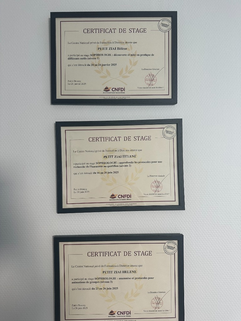 photo diplome Hélène Ziai-Petit
