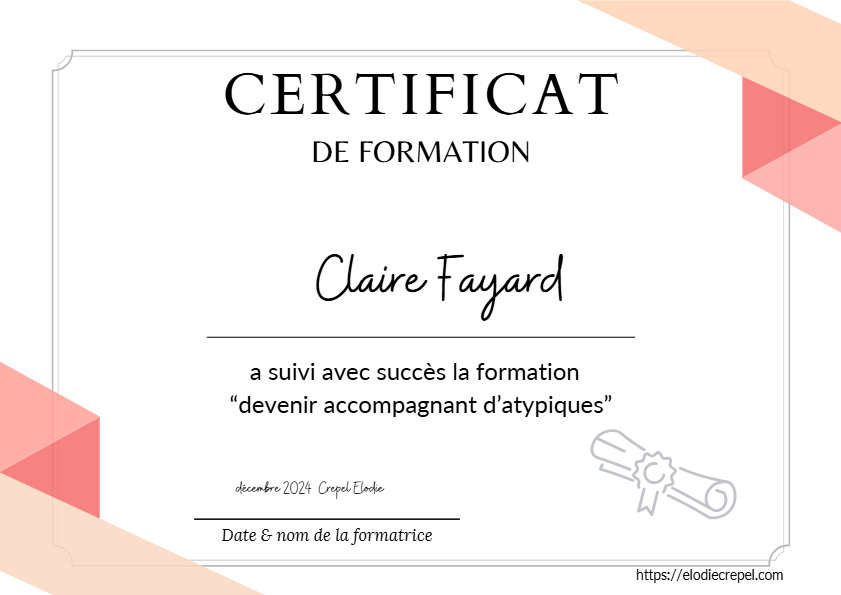 photo diplome Claire Lucie Fayard