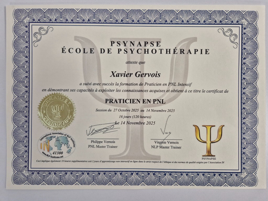 photo activite Xavier Gervois