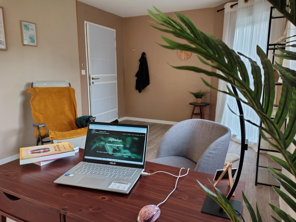 photo cabinet Blandine Guillo Réflexologie