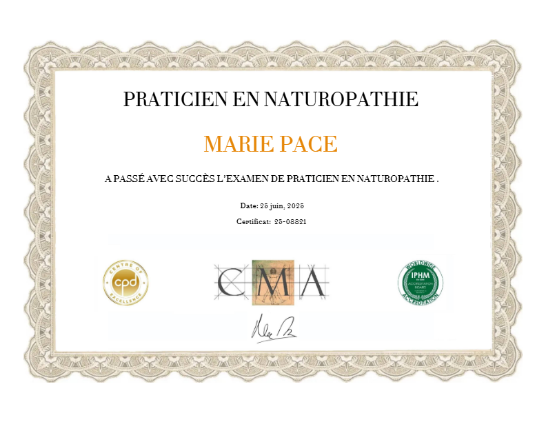 photo diplome Marie PACE 