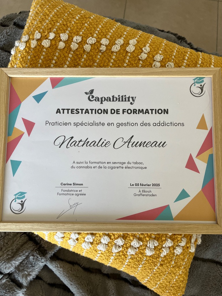 photo diplome Nathalie NathySoleil