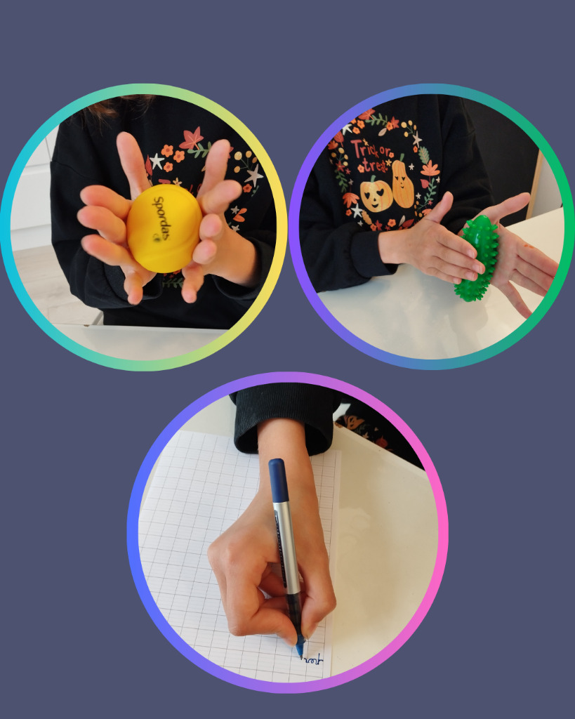 photo seance Geneviève BELAUD Graphothérapeute