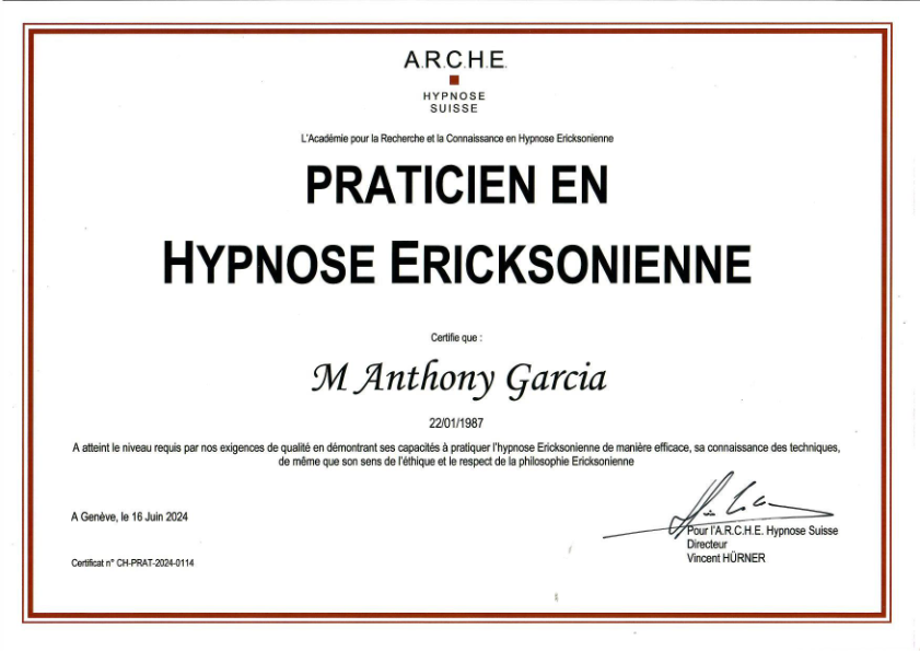 photo diplome Anthony Garcia