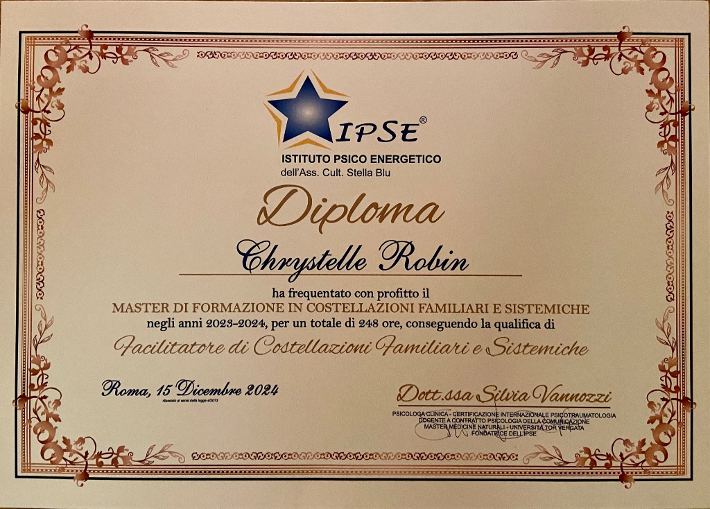 photo diplome Chrystelle Robin