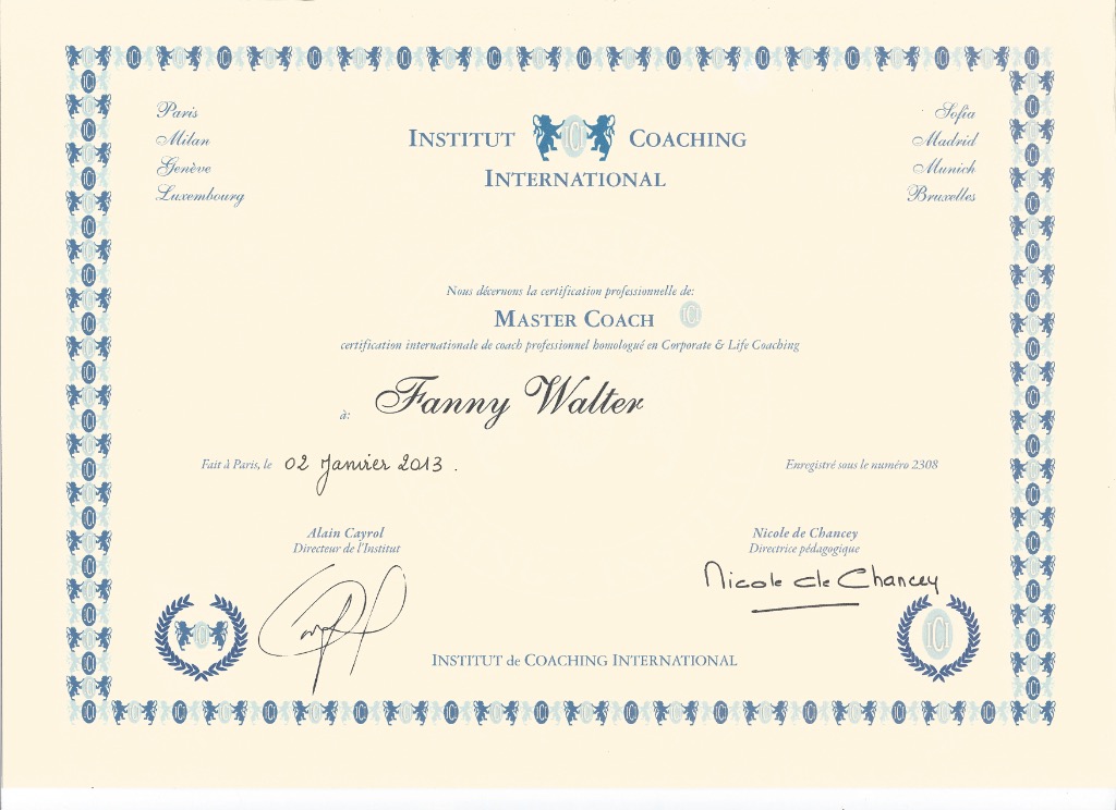 photo diplome Fanny Walter