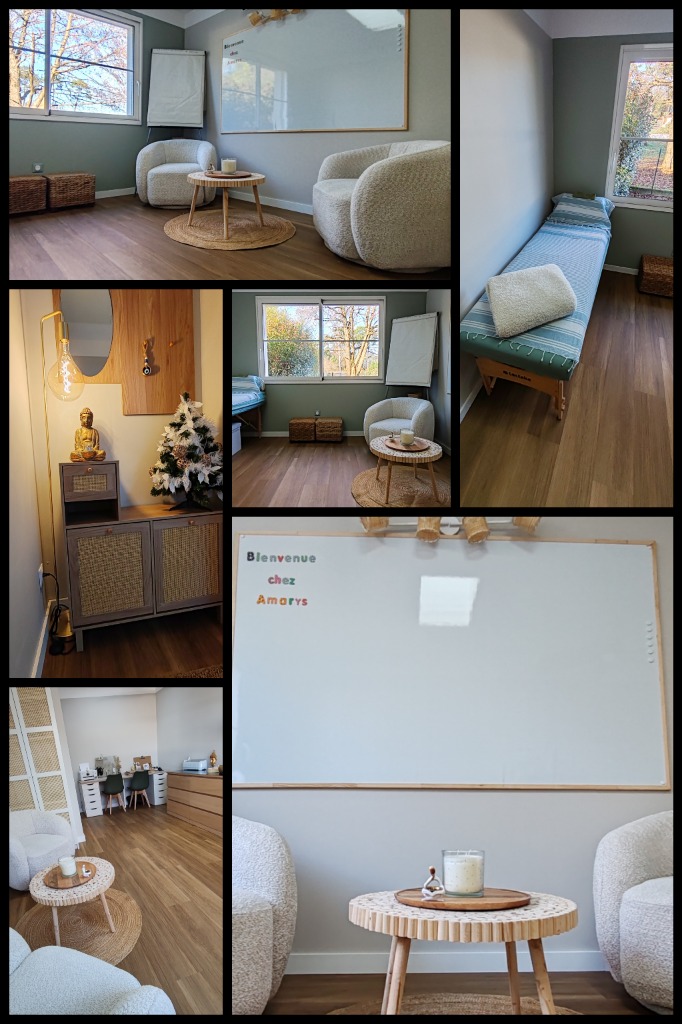 photo cabinet Amarys cabinet de soins holistiques 