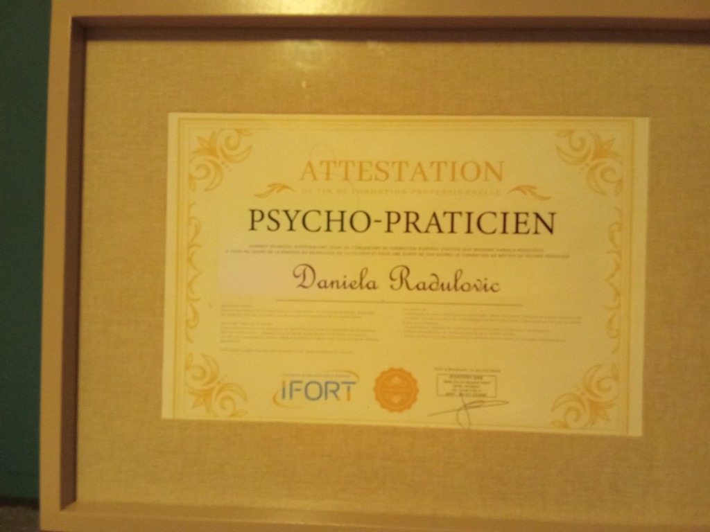 photo diplome Daniela radulovic