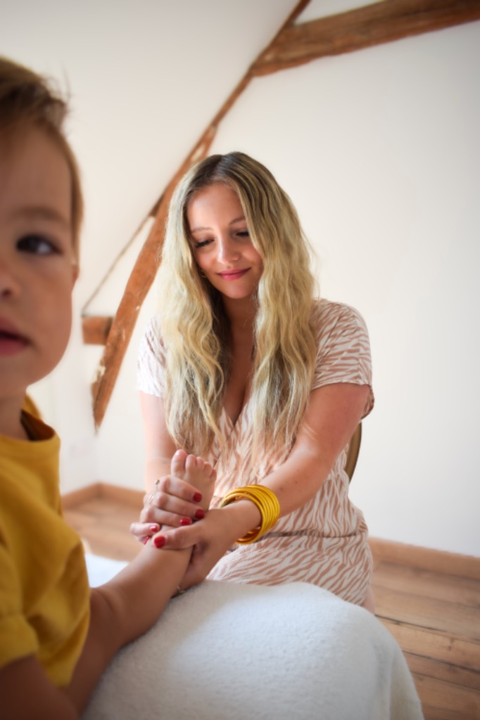 photo portrait Gwen Clément - Réflexologue 