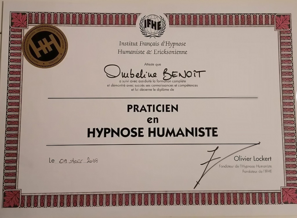photo diplome Ombeline BENOÎT 