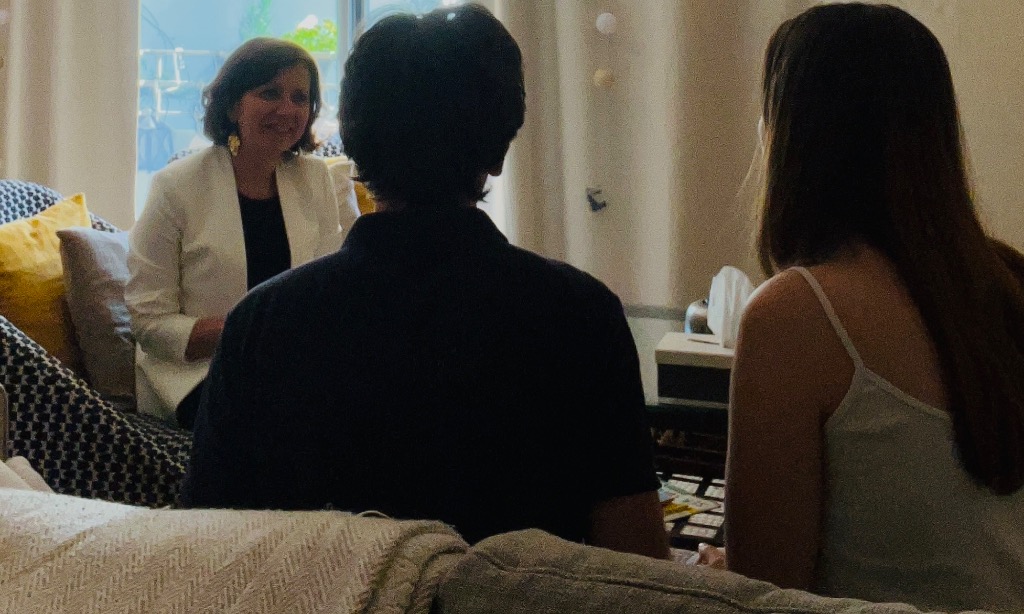 photo seance Re-connect Valérie Ballière