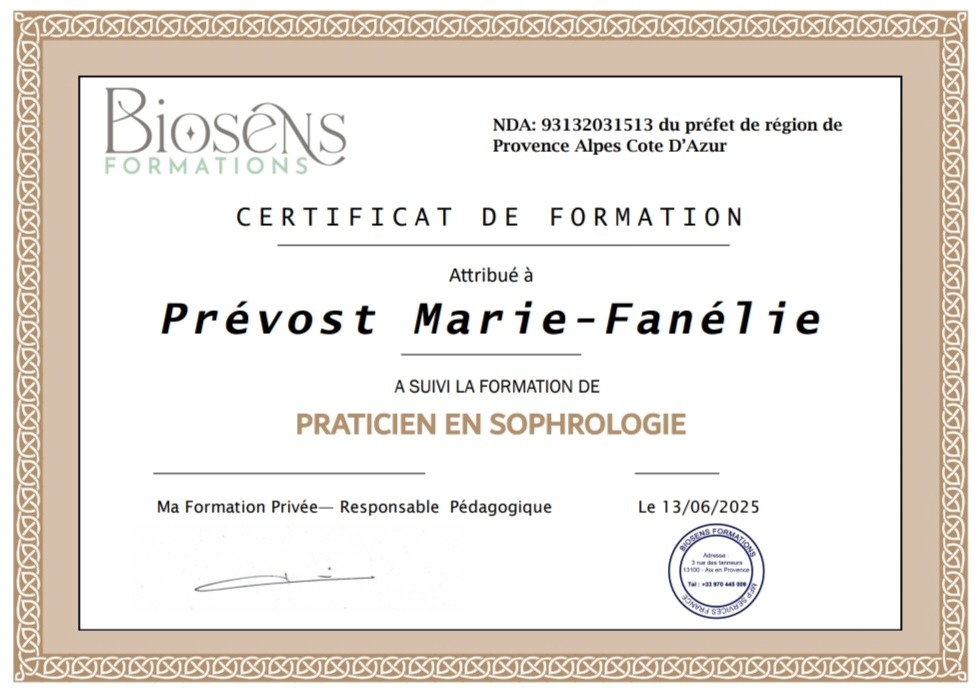 photo activite Marie-Fanélie Prévost