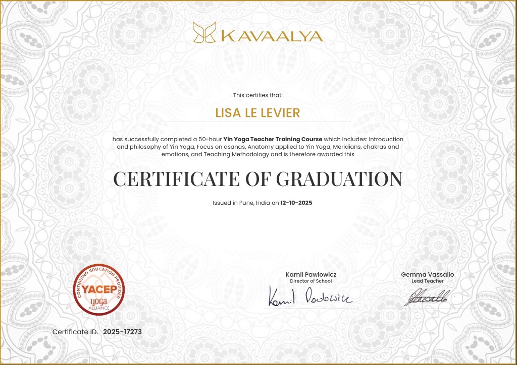 photo diplome Lisa Essencia