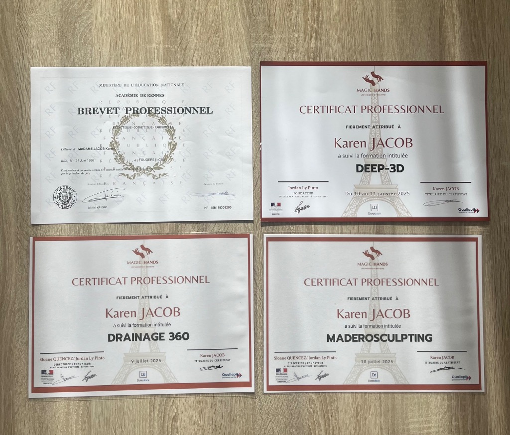 photo diplome  Sea Douce - Karen Jacob 