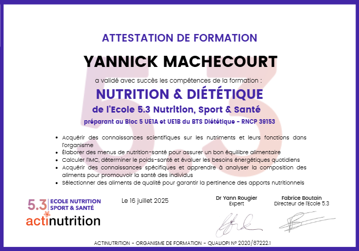 photo diplome Duritia Coaching