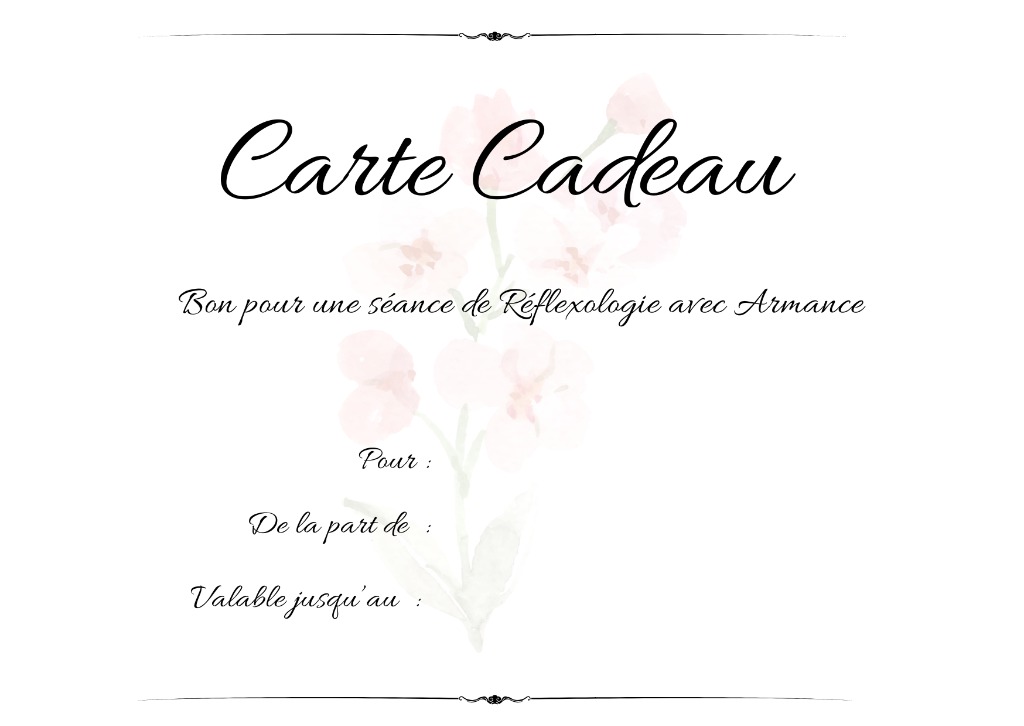 photo diplome Armance Réflexologie