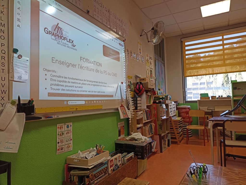 photo activite Mélanie Maillet, Graphoflex Bagnols sur Cèze