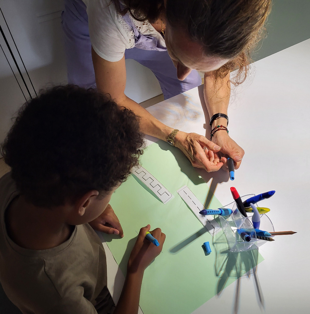 photo seance Le Sens du Tracé