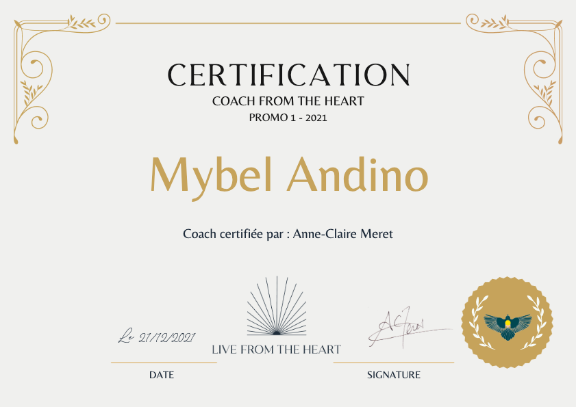 photo diplome Mybel Andino