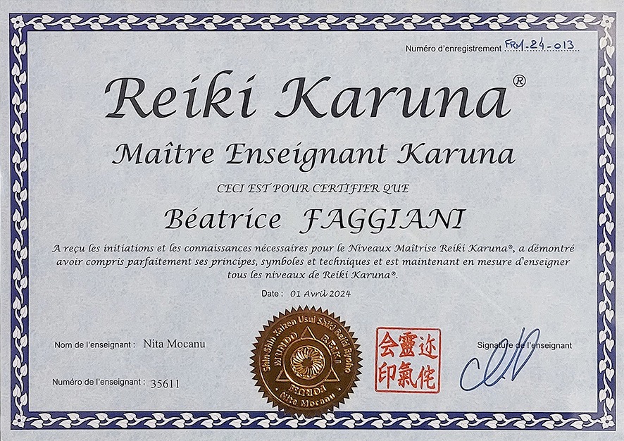 photo diplome Reikipepite