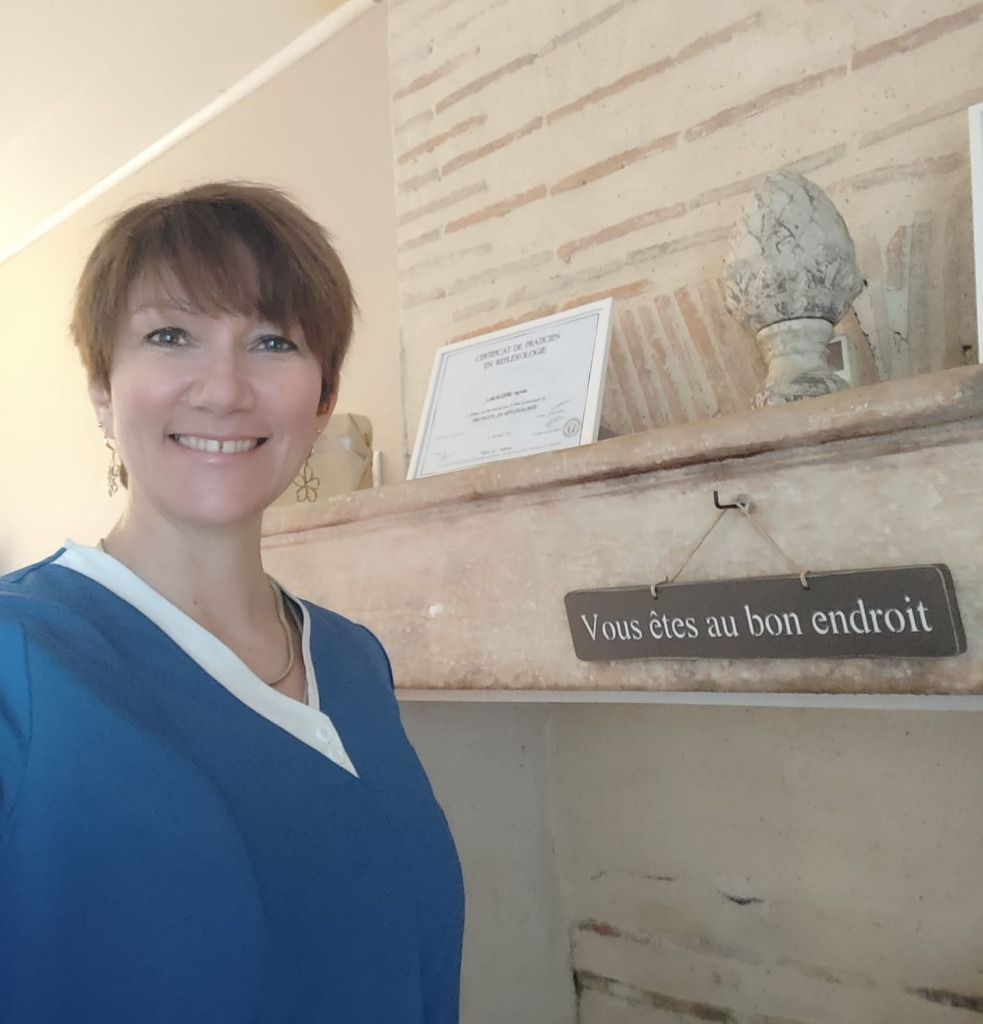 photo portrait ALL Réflexologie - Aurélie LAGAUZERE