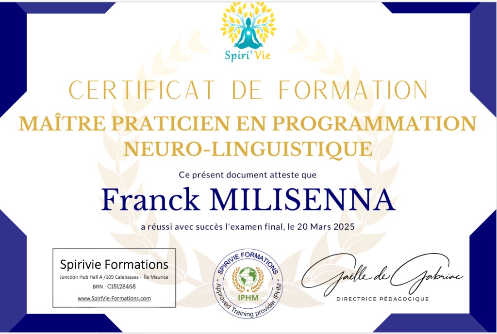 photo diplome MILISENNA