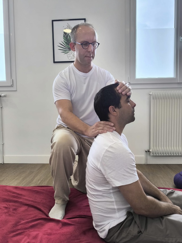 photo seance Youenn LE DU / La Pause Shiatsu