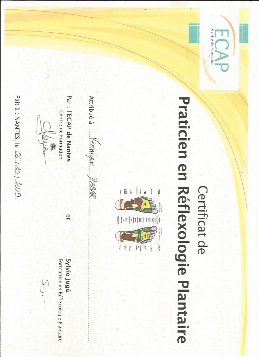 photo diplome Véronique DEBAR