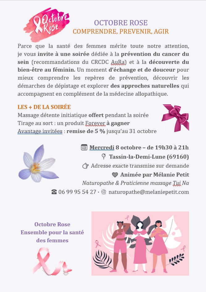 photo activite Mélanie Petit Naturopathe 