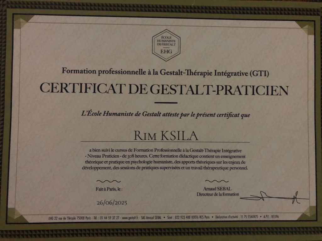 photo diplome Rim Ksila 