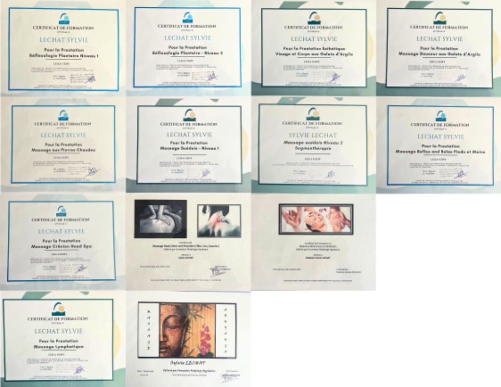 photo diplome Sylvie LECHAT