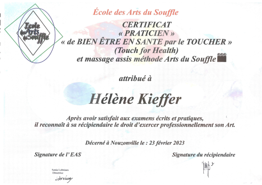 photo diplome Hélène K