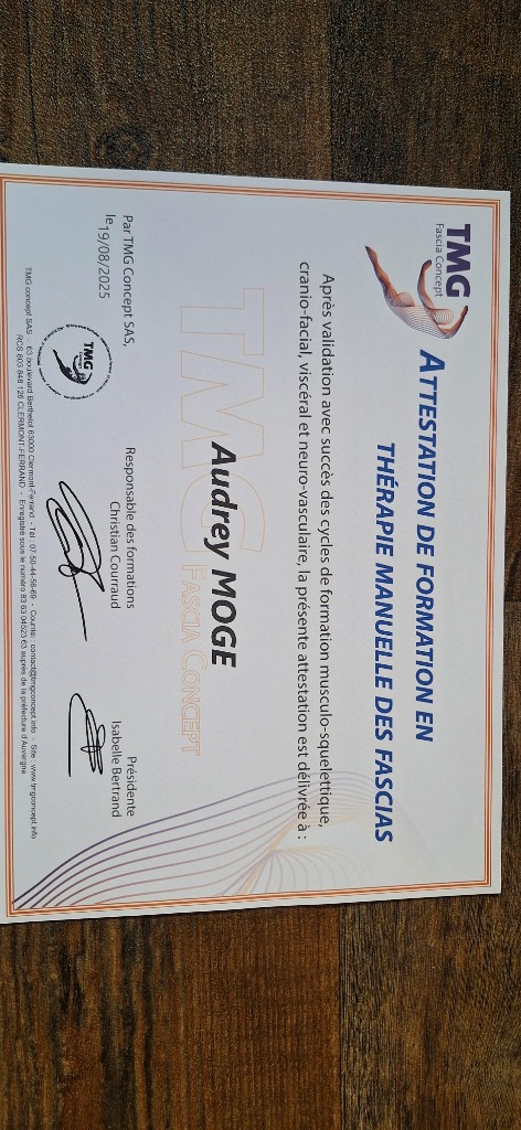 photo diplome Audrey Moge