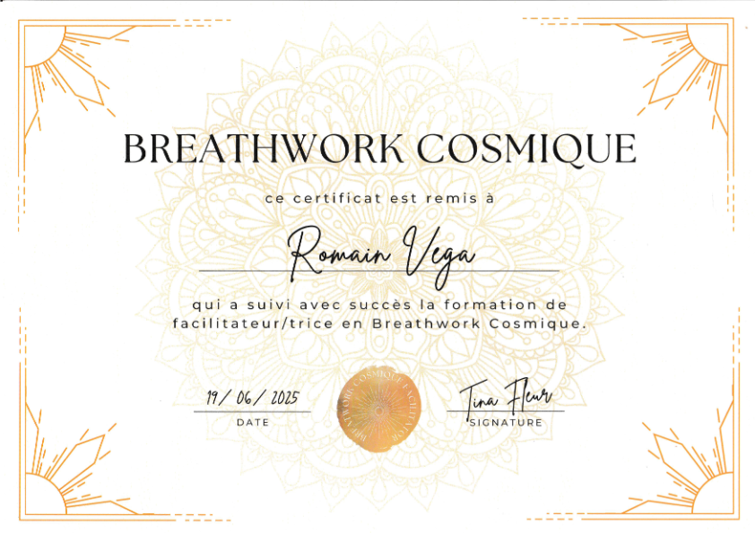 photo diplome Romain Vega