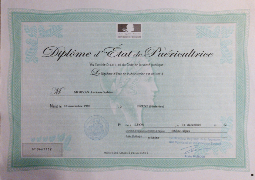 photo diplome Parentescence.bzh