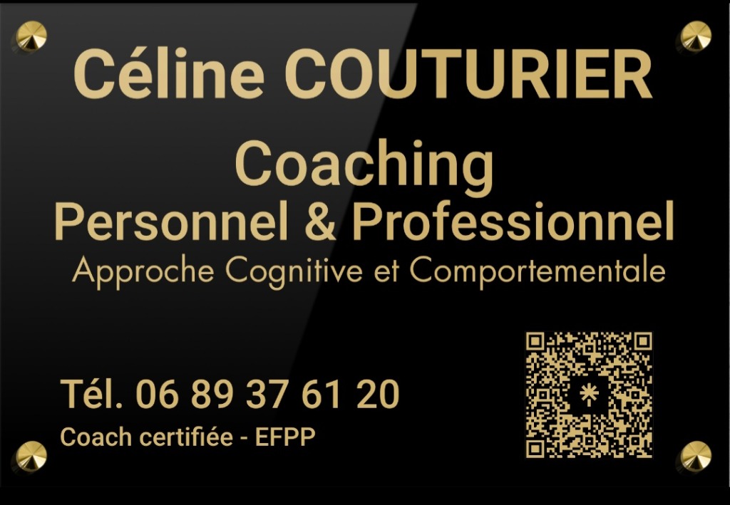 photo diplome Céline Couturier Coaching