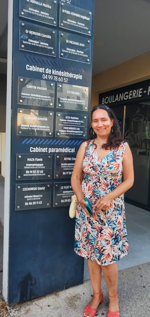 photo portrait Flavie Maza graphopédagogue Réussite Écriture