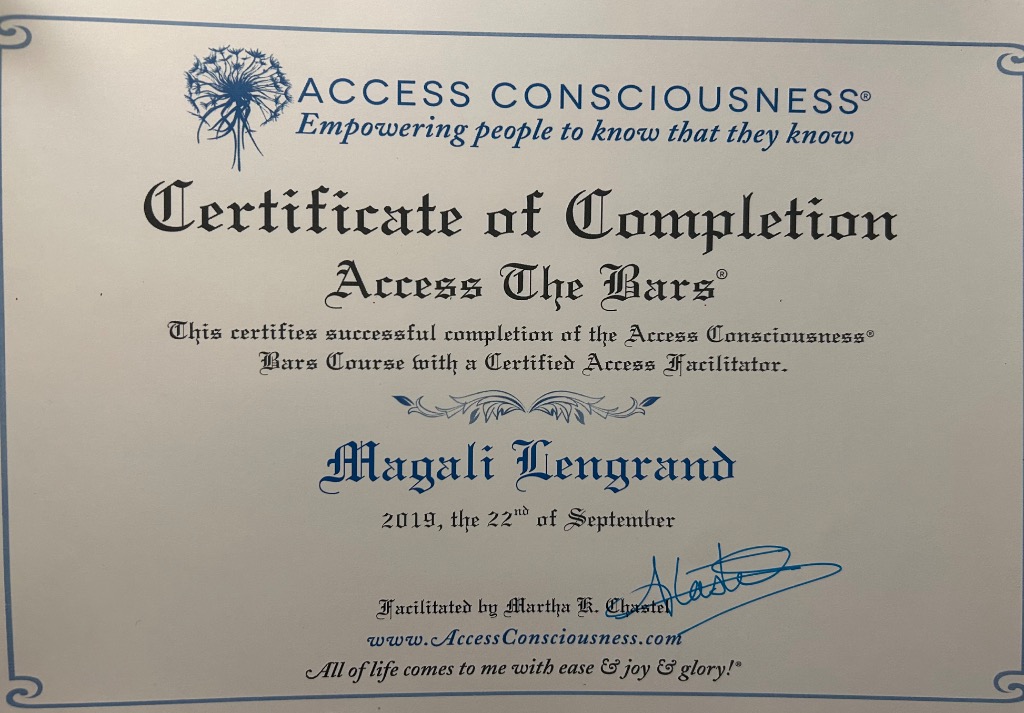 photo diplome ACB à chacun son bonheur