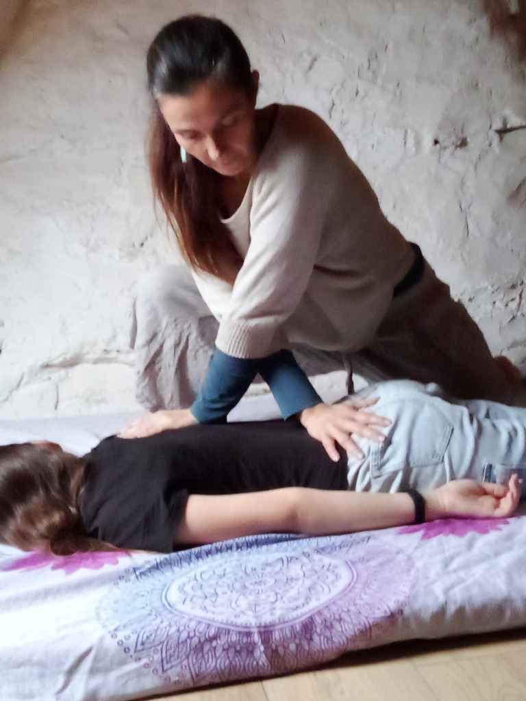 photo seance S’Sens Shiatsu Le Fouler Sylvie