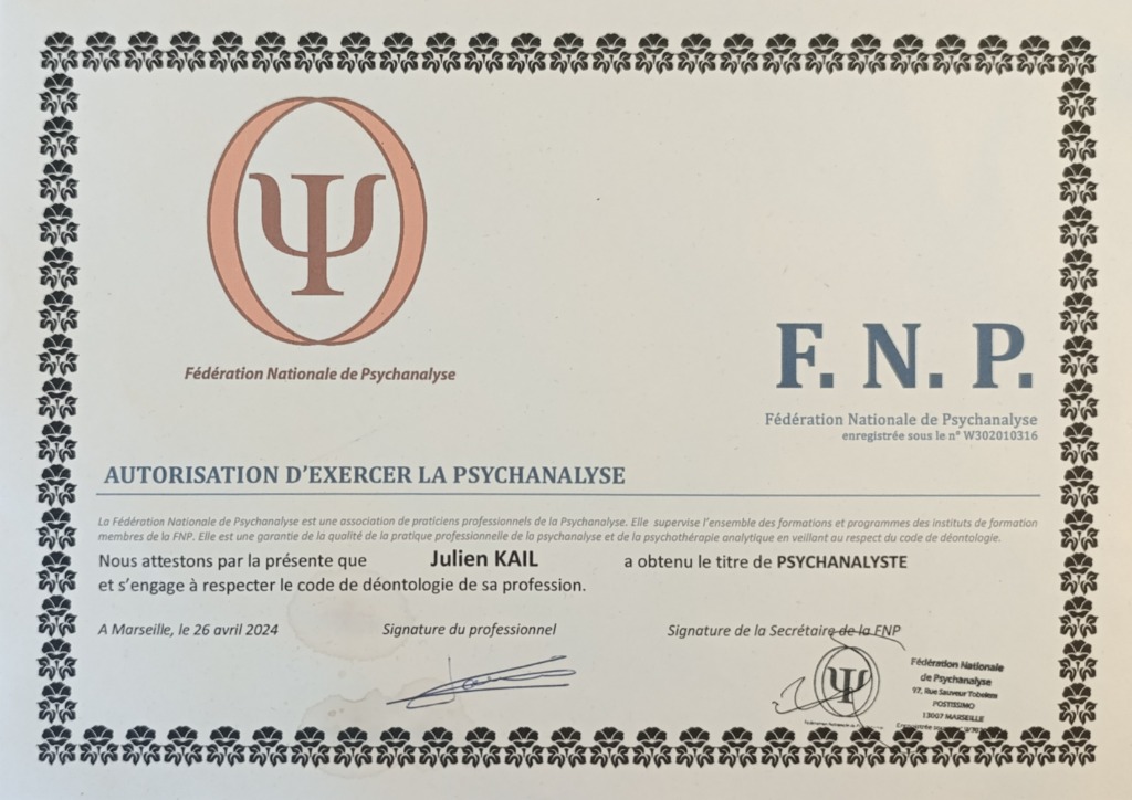 photo diplome Julien Kail