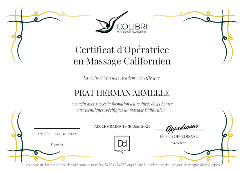 photo diplome Herman Armelle