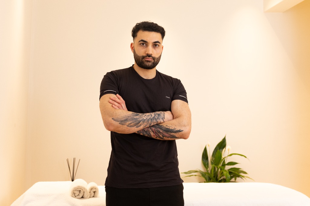 photo portrait Les mains du bien être