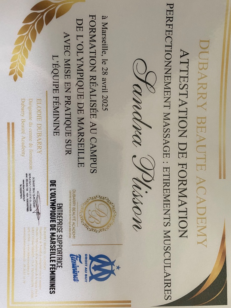 photo diplome Dolce e Serenita