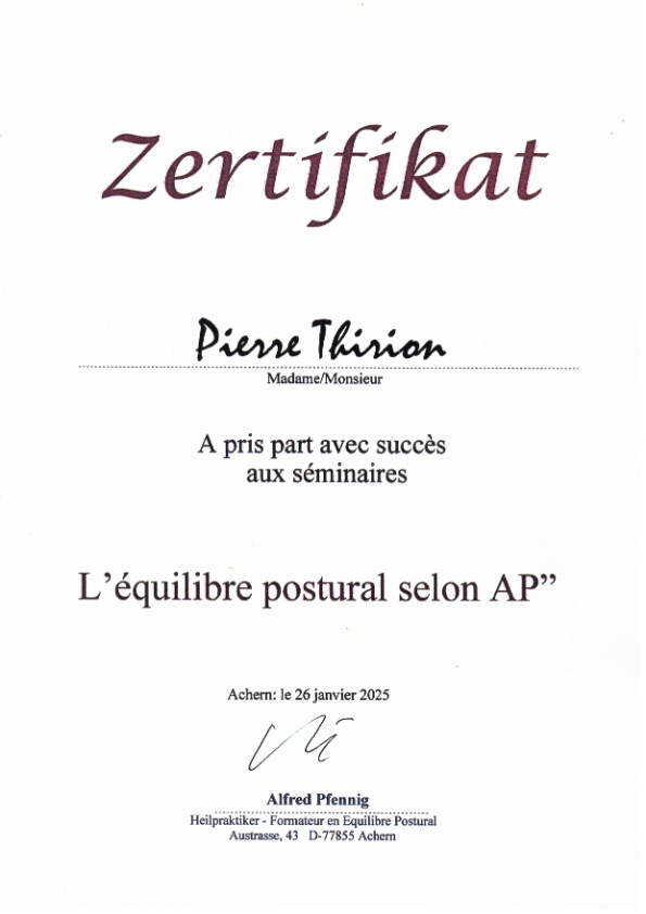 photo diplome Pierre THIRION