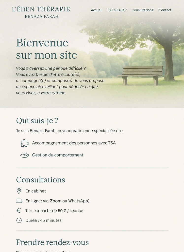 photo portrait Benaza Farah