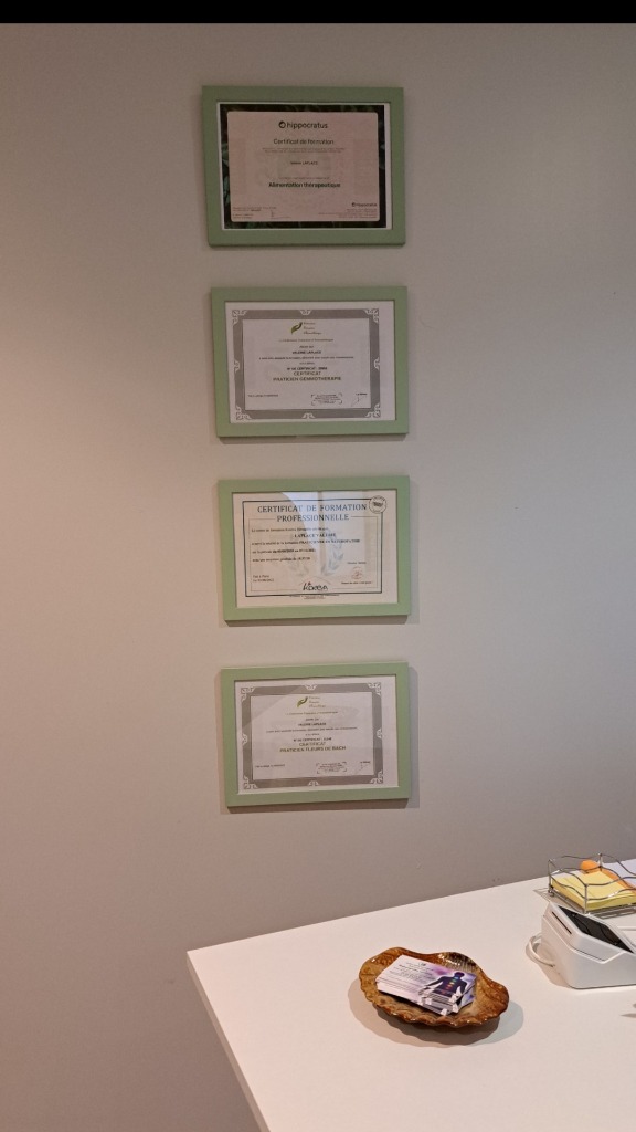 photo diplome NATUROZEN