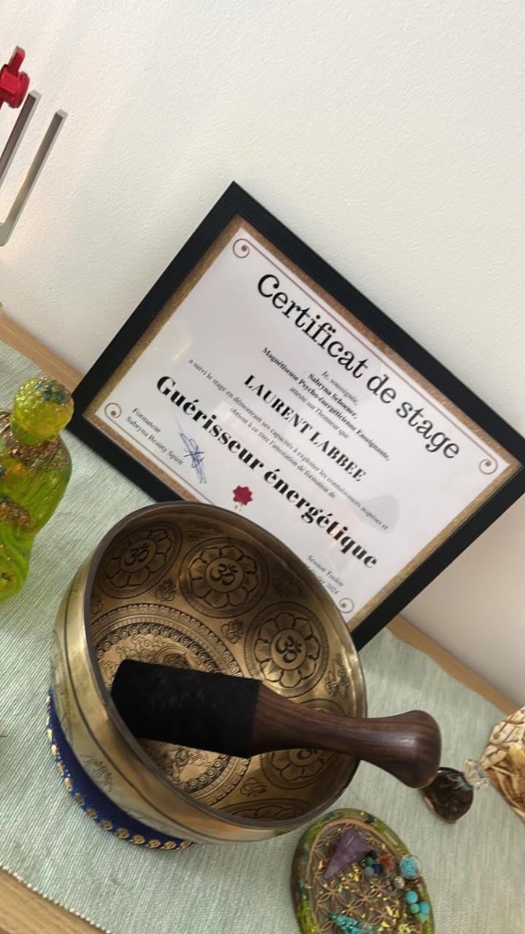 photo diplome Thérapie des Mains 