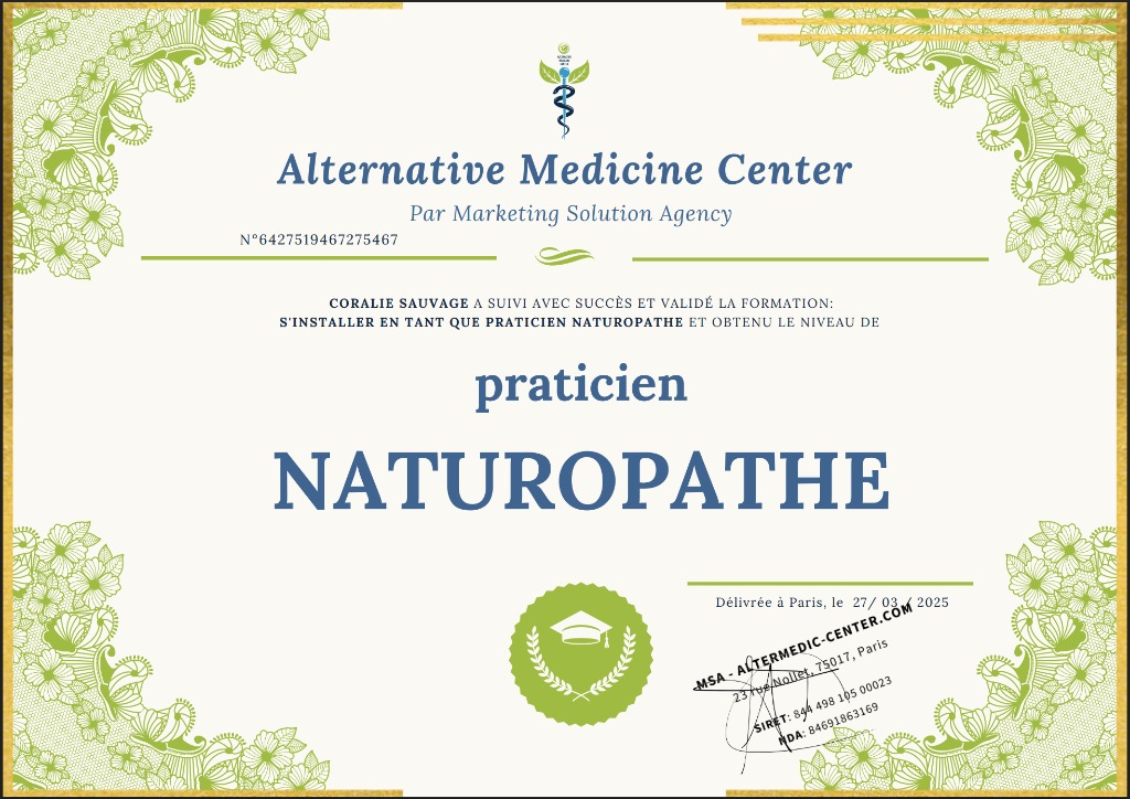photo diplome Coralie SAUVAGE